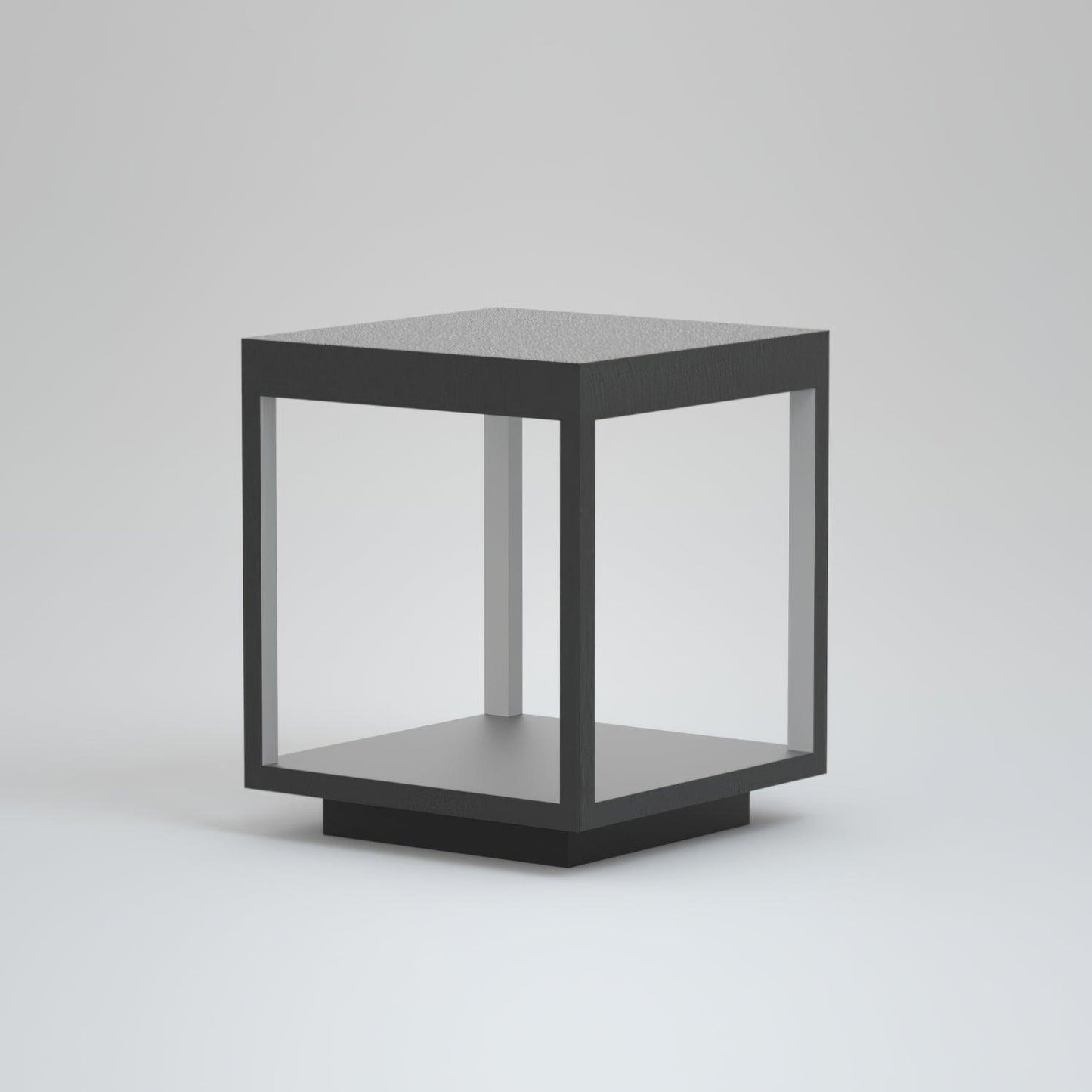 Square Frame Post Outdoor Light