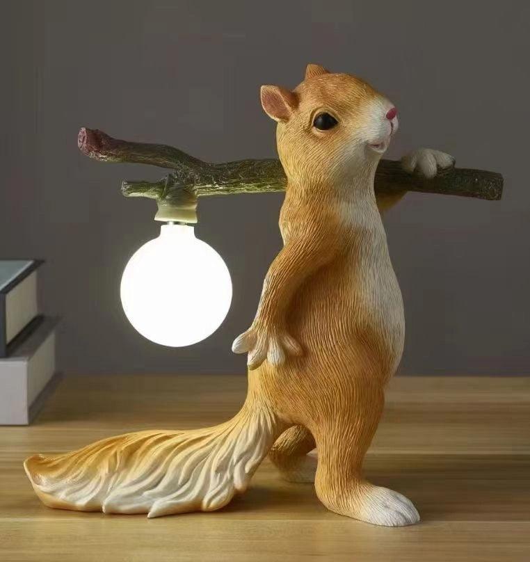 Eichhörnchen Tischlampe 