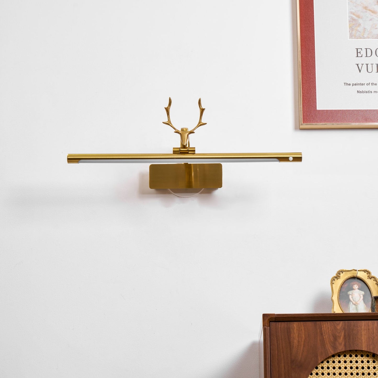 Stag Horn Wall Light