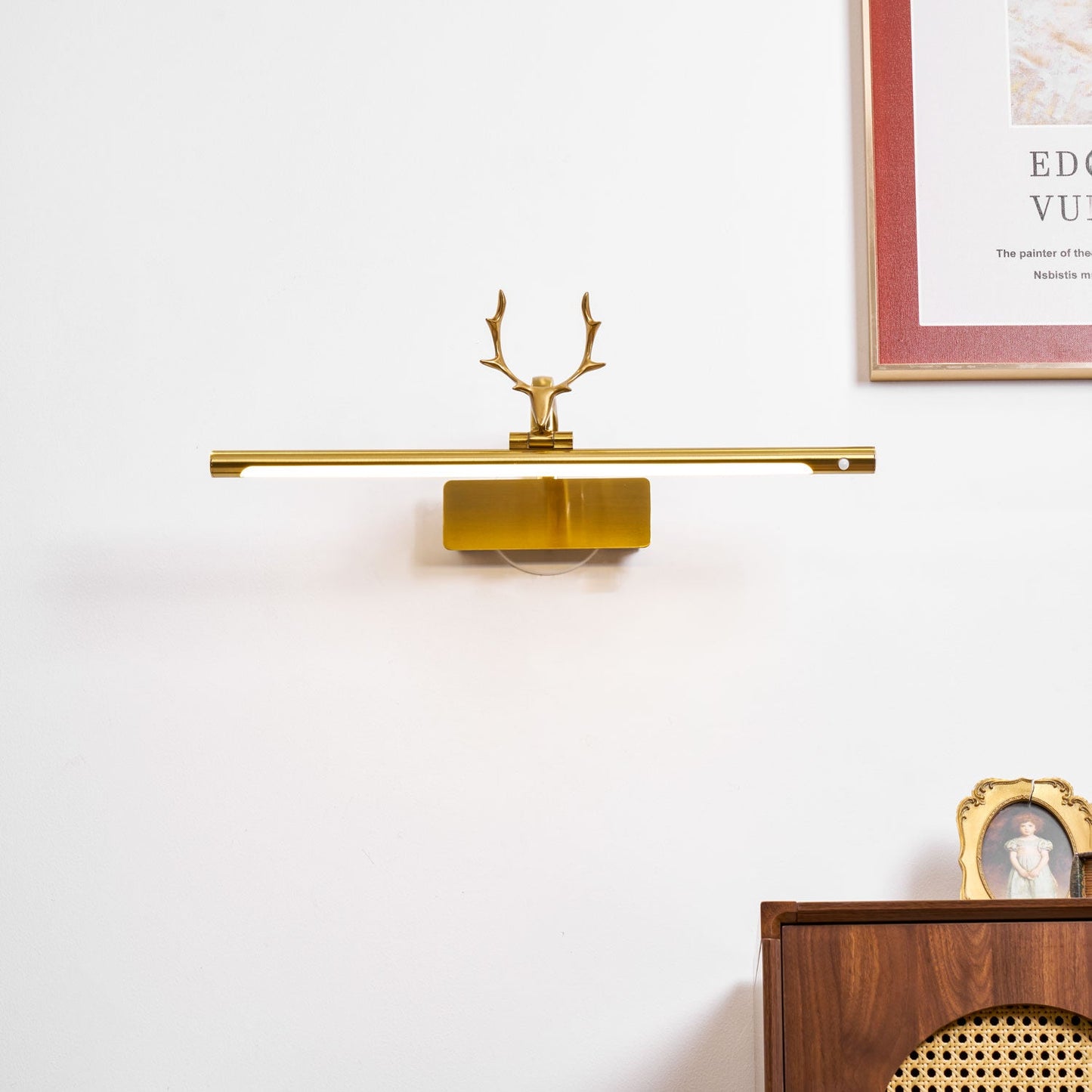 Stag Horn Wall Light