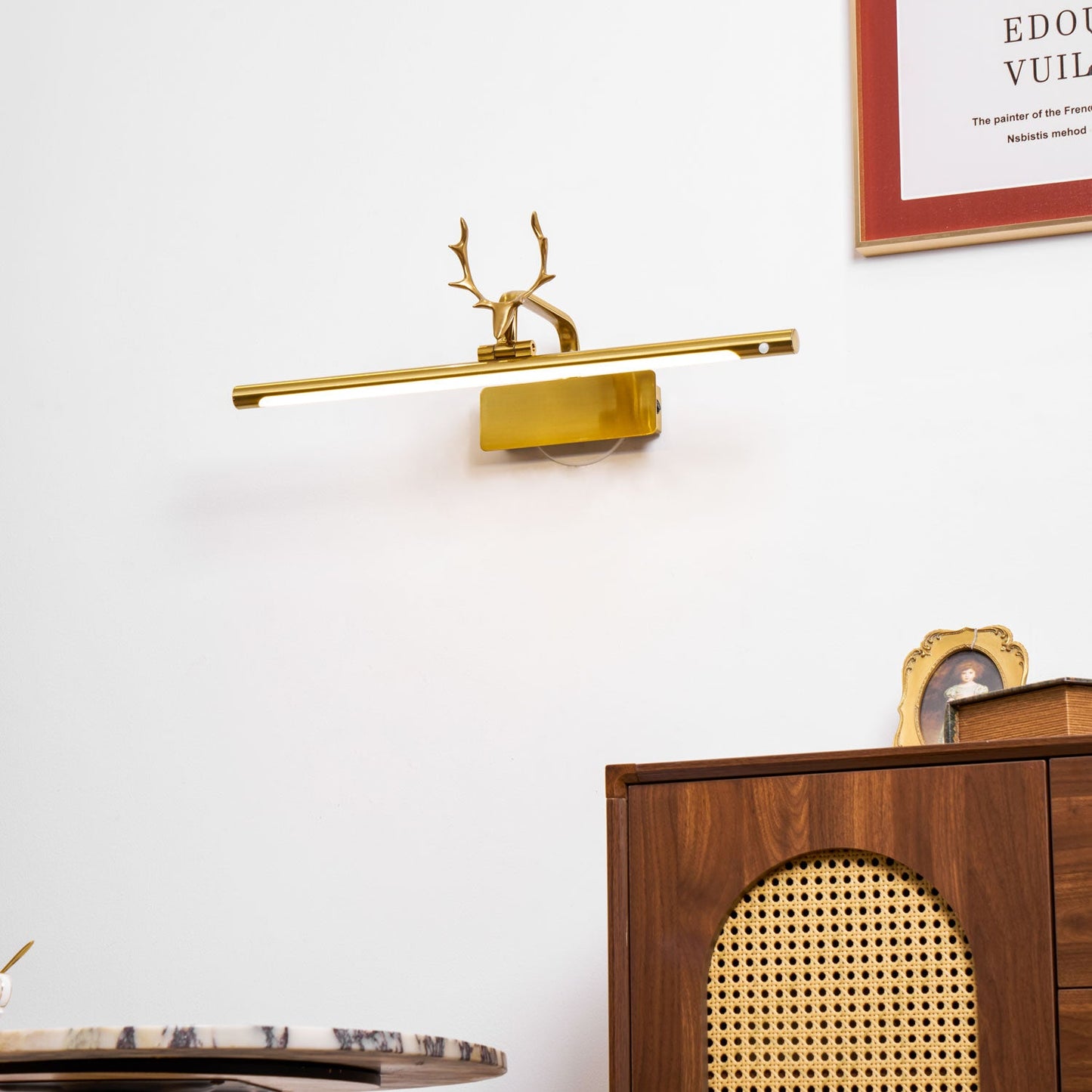 Stag Horn Wall Light
