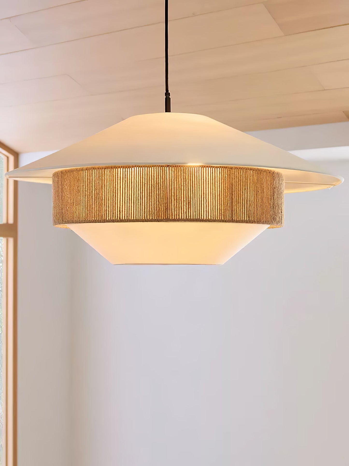 Stevie Woven Pendant Lamp