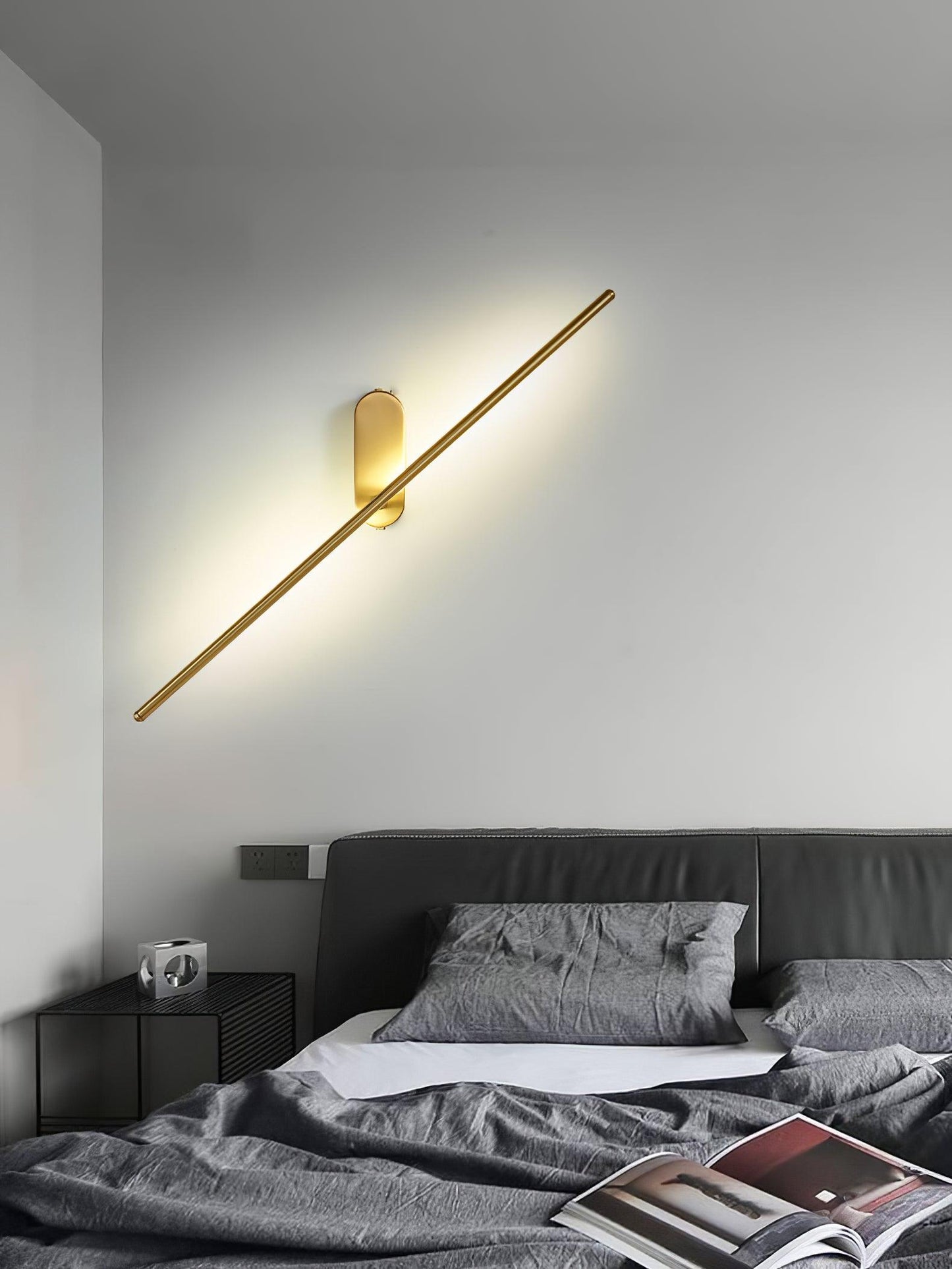 Stick Shaped Plug In Sconce