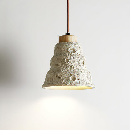 Stone Bell Pendant Light