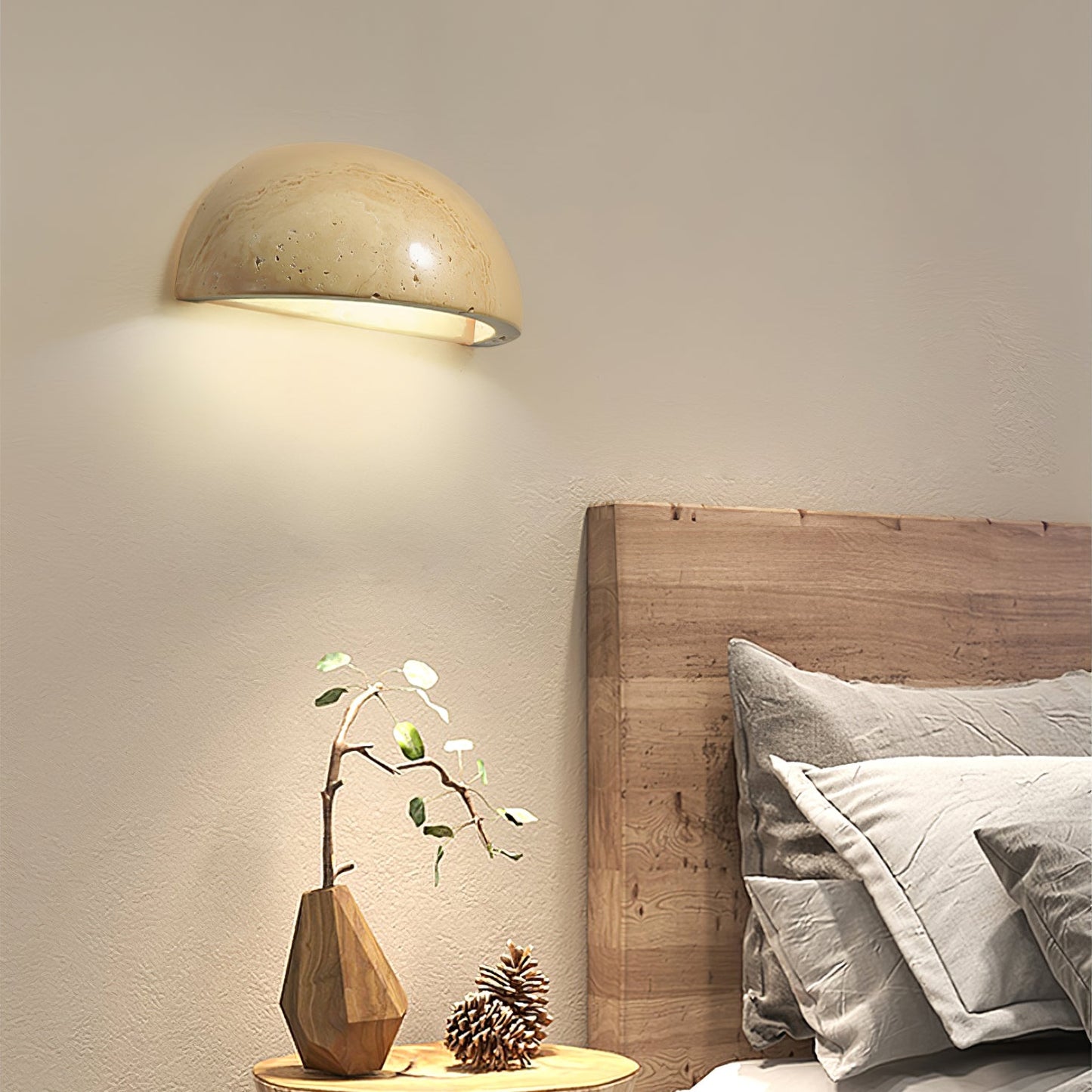 Stone Dusk Wall Light