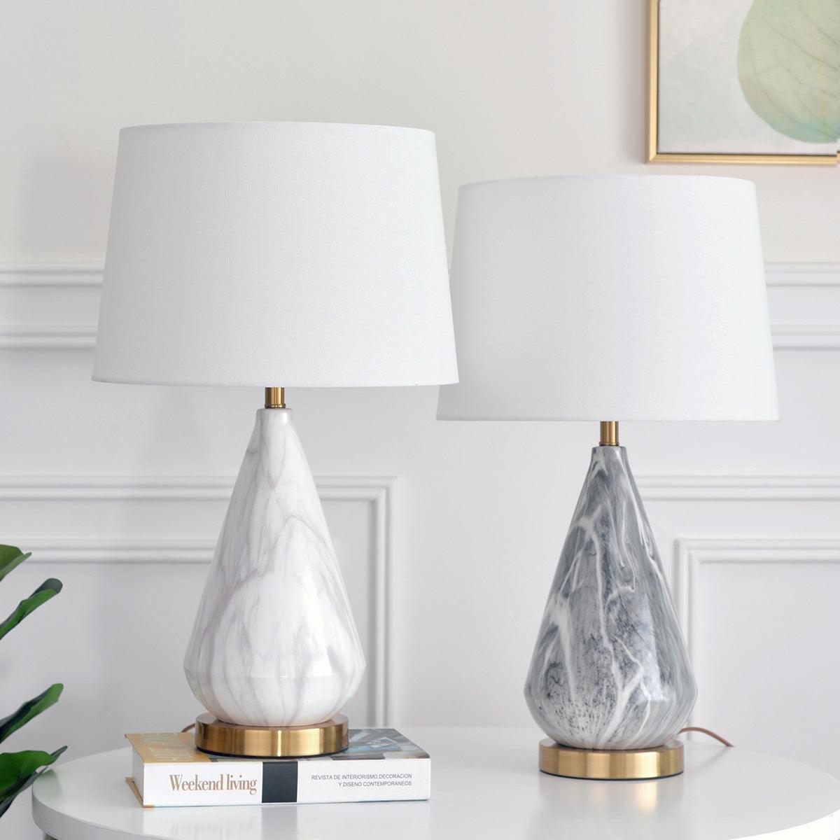 Marble Diamond Table Lamp