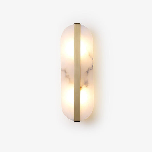 LED-Wandleuchte aus Alabaster von Stone Wall 