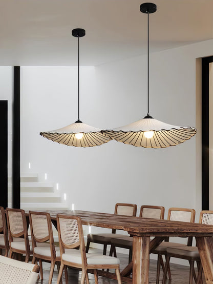 Lotus Leaf Fabric Pendant Light