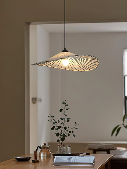 Lotus Leaf Fabric Pendant Light