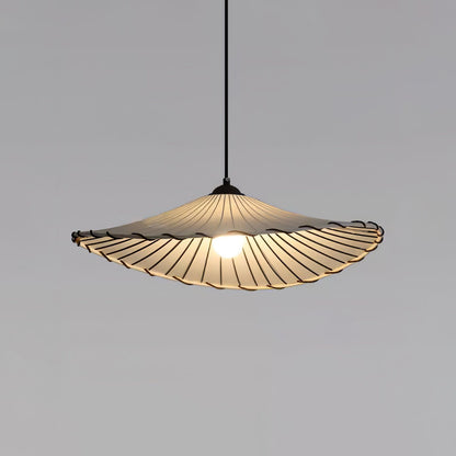 Lotus Leaf Fabric Pendant Light