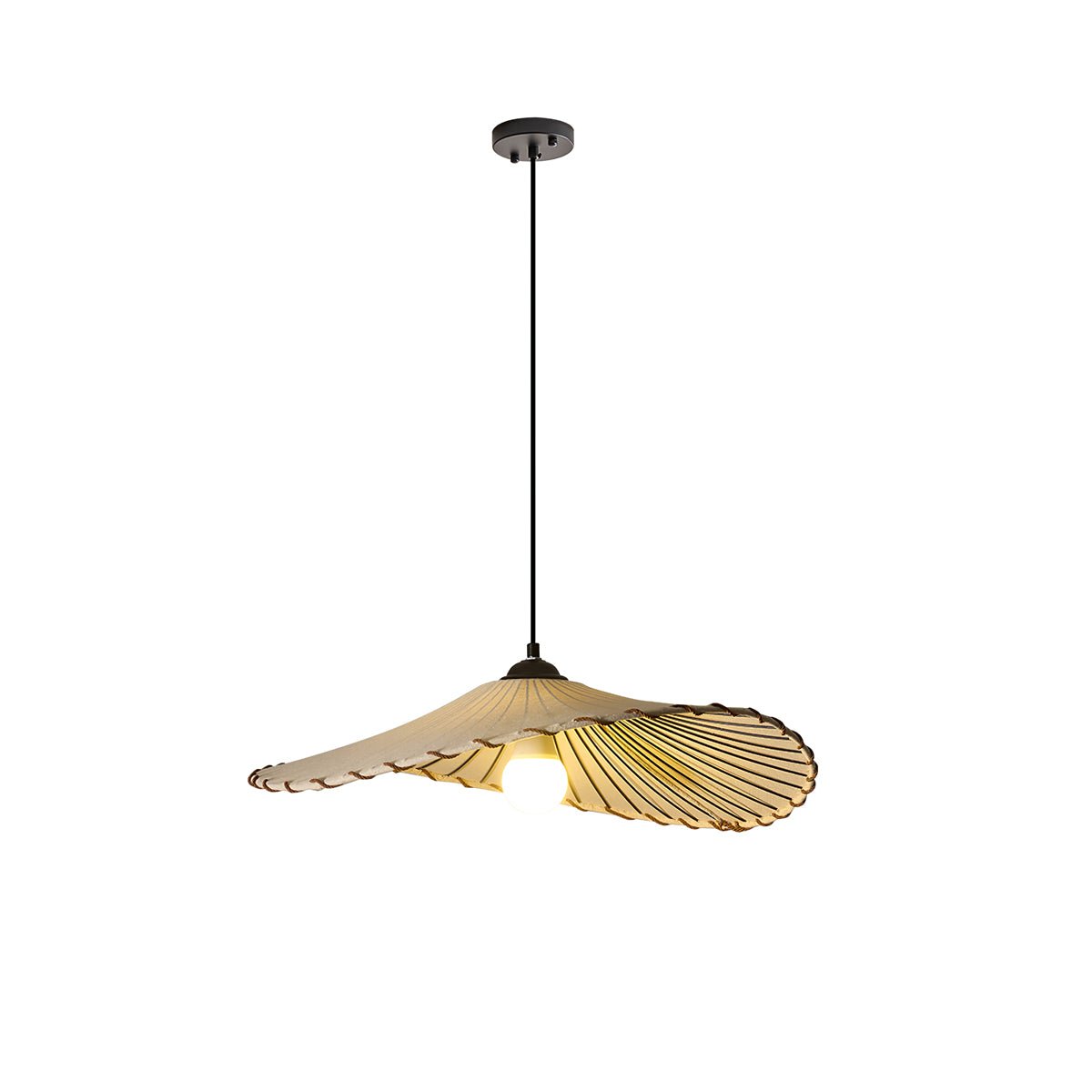 Lotus Leaf Fabric Pendant Light