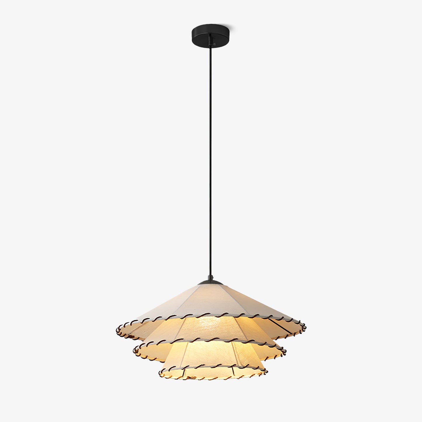 Lotus Leaf Fabric Pendant Light