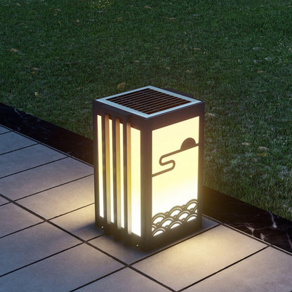 Sunrise Pattern Outdoor Light