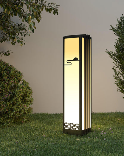 Sunrise Pattern Outdoor Light