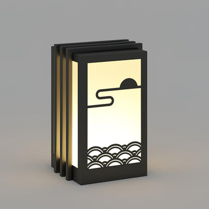 Sunrise Pattern Outdoor Light