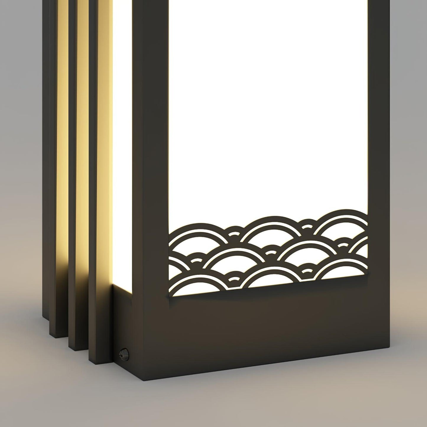 Sunrise Pattern Outdoor Light