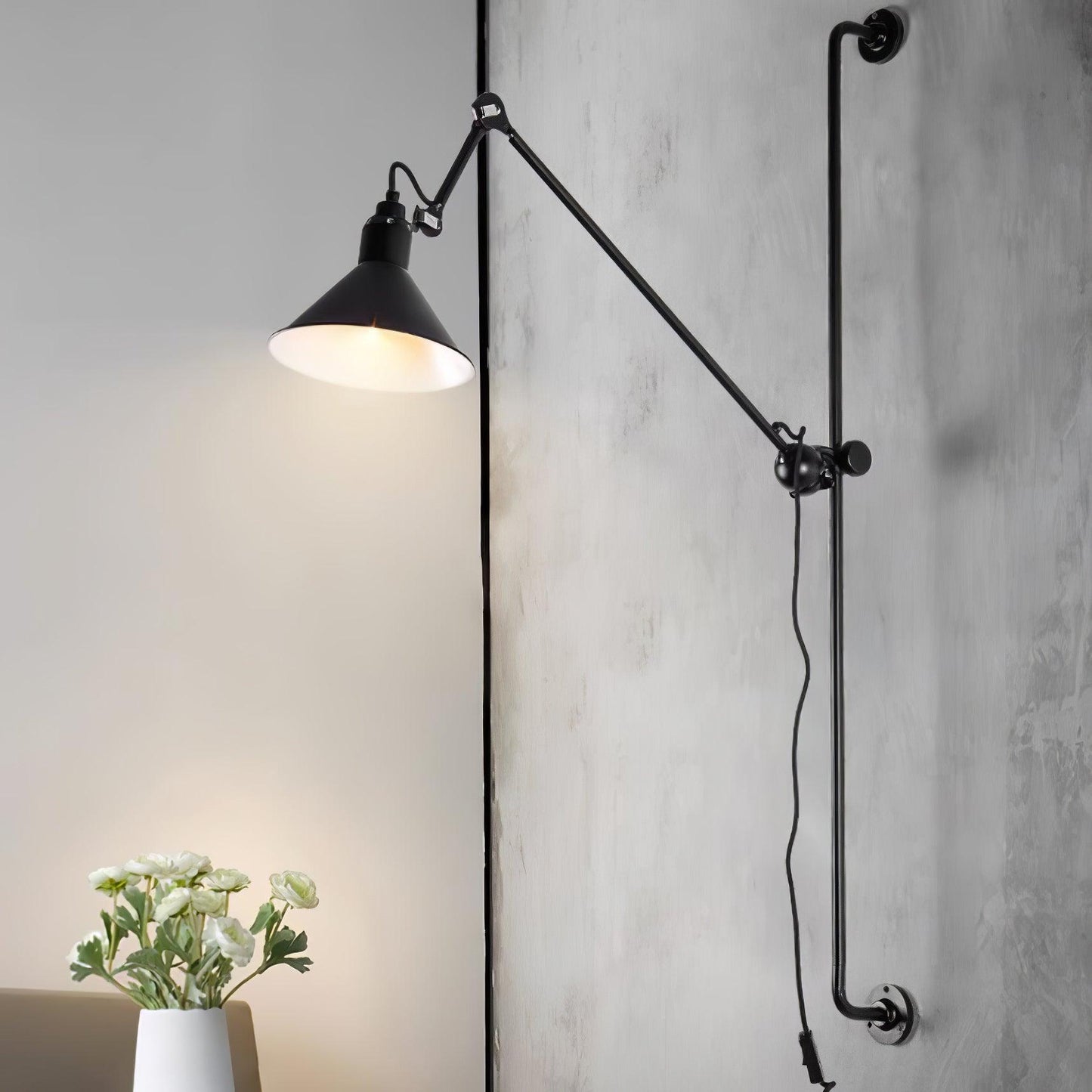 Support Frame Rocker Wall Lamp