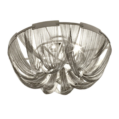 Tassel Aluminum Chain Ceiling Light