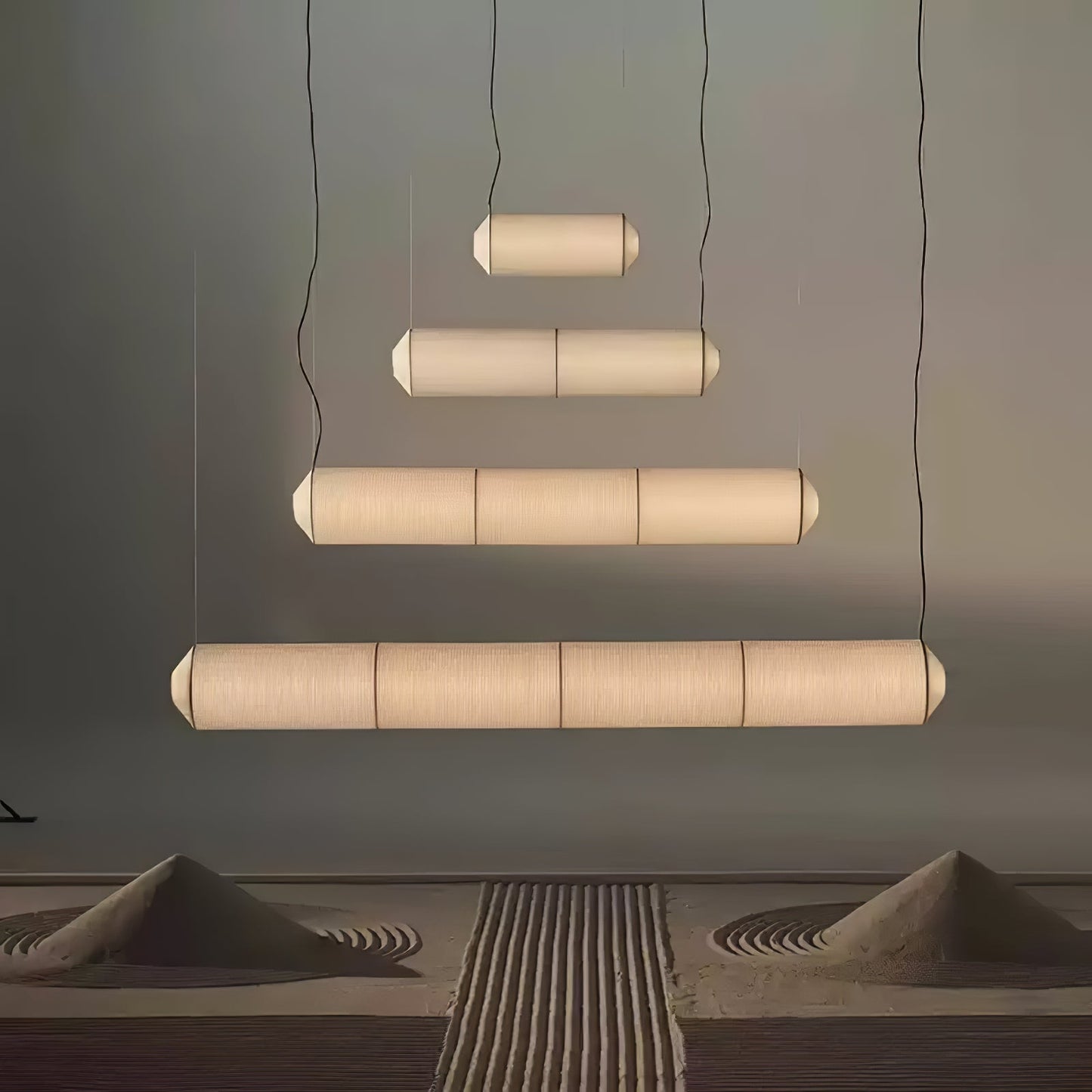 Tekio Imitation Silk Pendant Lamp