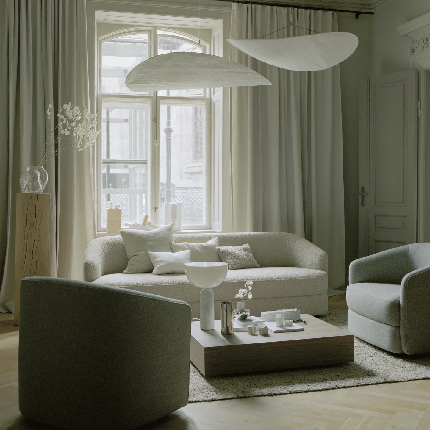 Tense Pendant Swag Light