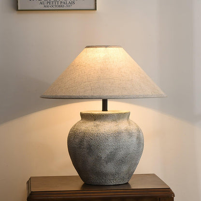 Terra Cotta Etruscan Urn Table Lamp
