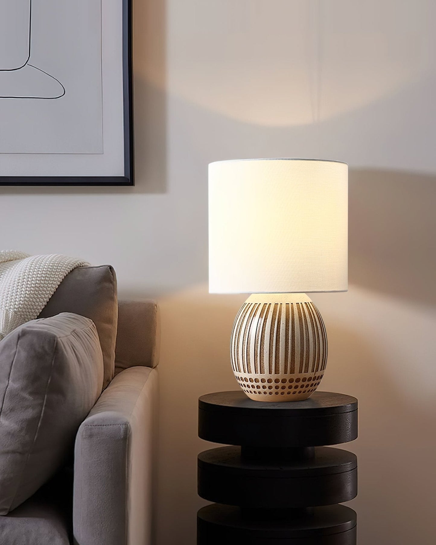 Terra Stripes Table Lamp