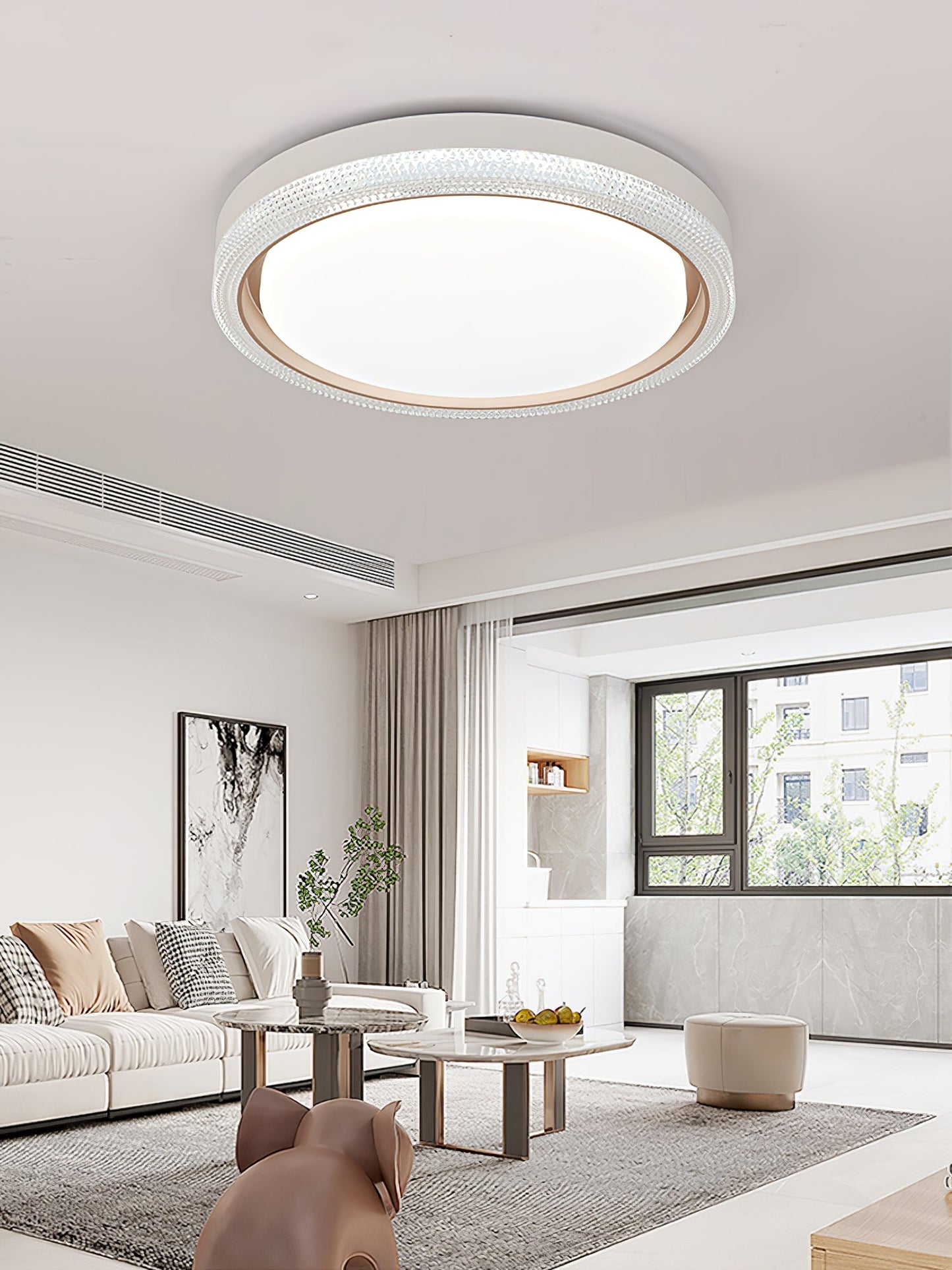 Thin Round Ceiling Lamp