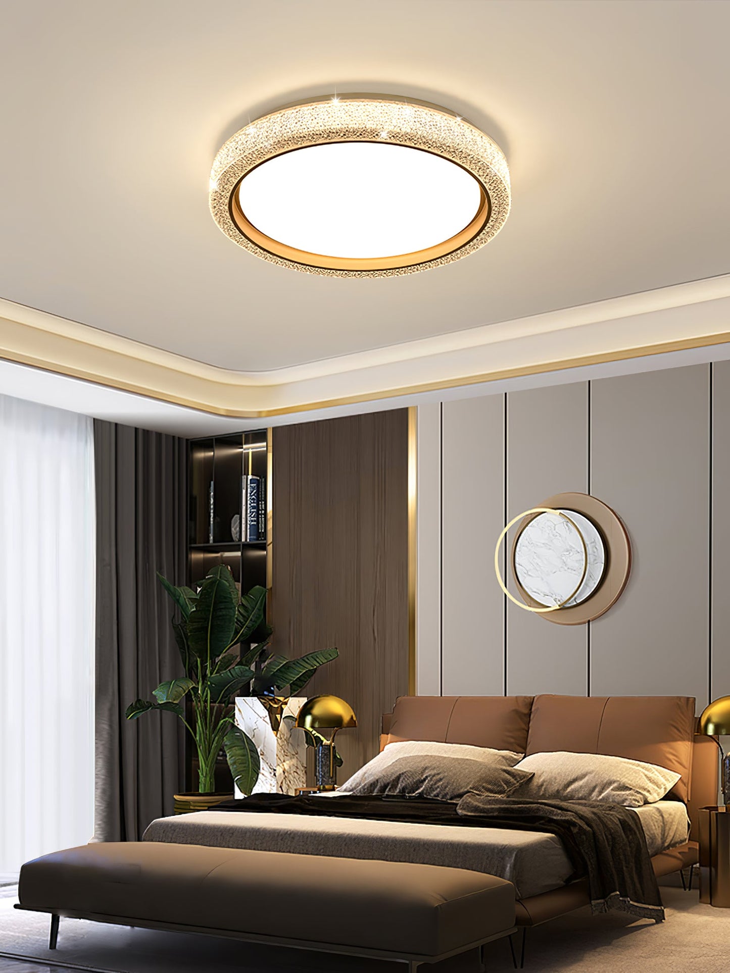 Thin Round Ceiling Lamp