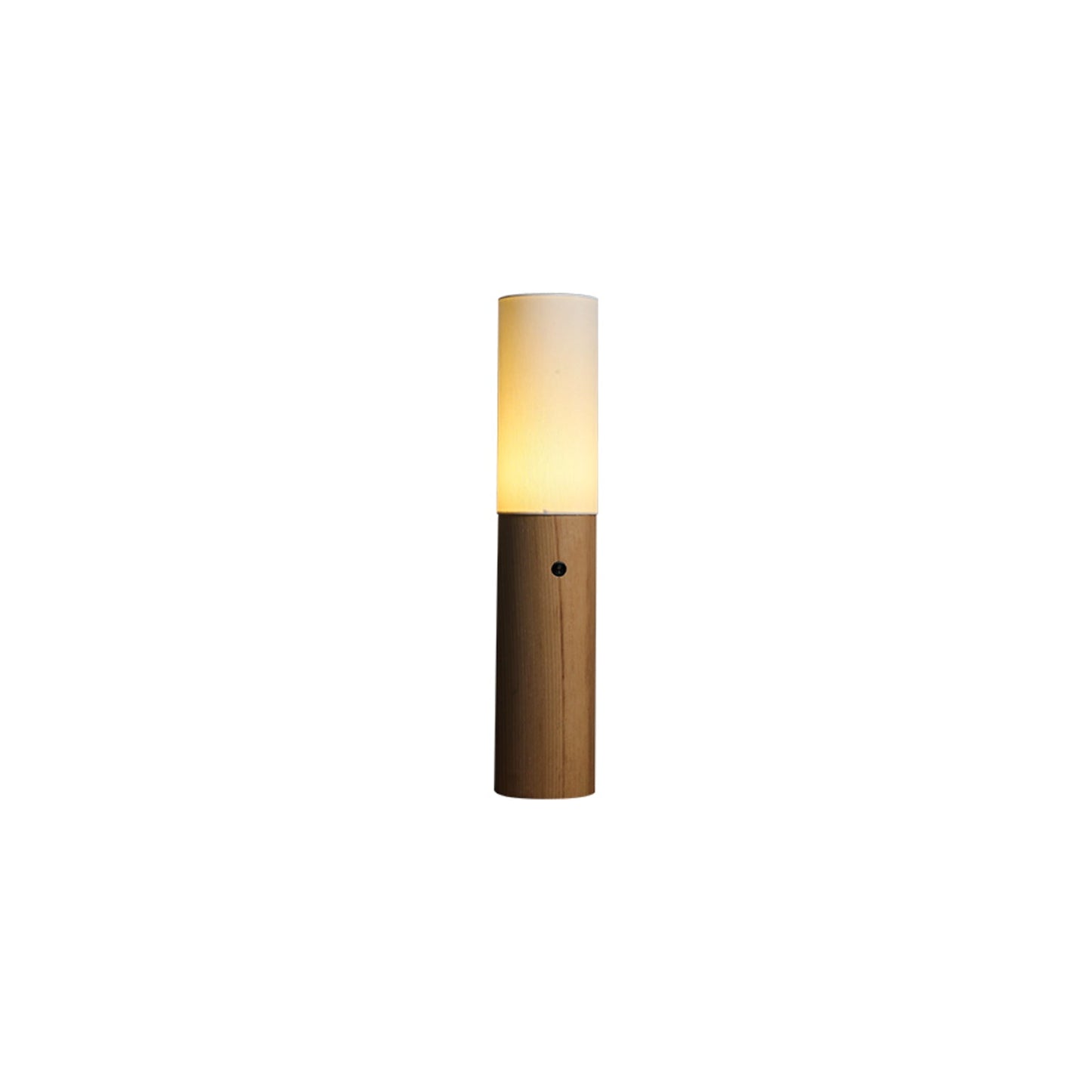 Timber Column Floor Lamp