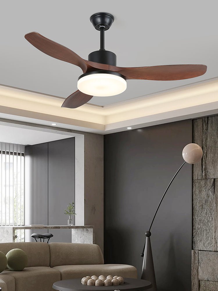 Morty Adams Wooden 48"/52" Ceiling Fan Light