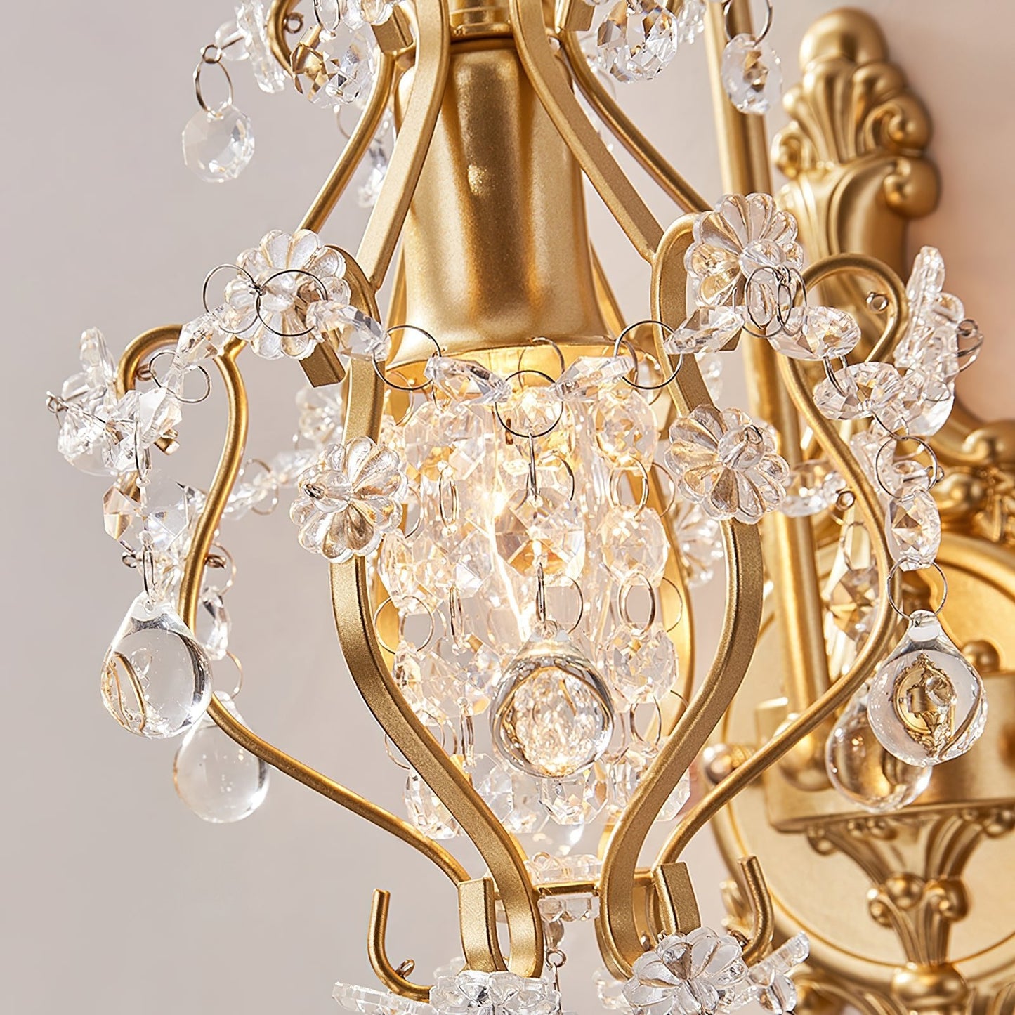 Timon Crystal Wall Lamp