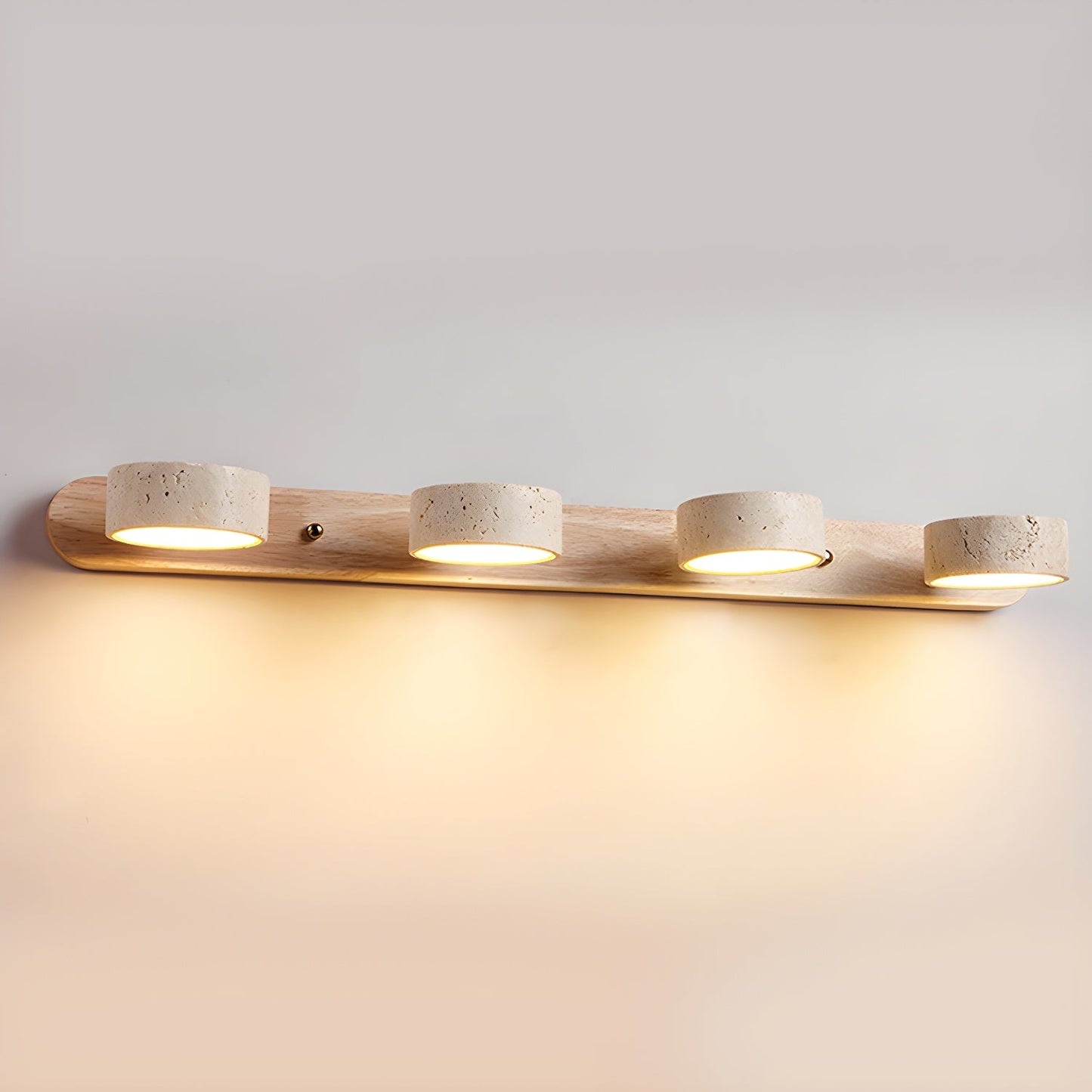 Travertine Duo Wall Light