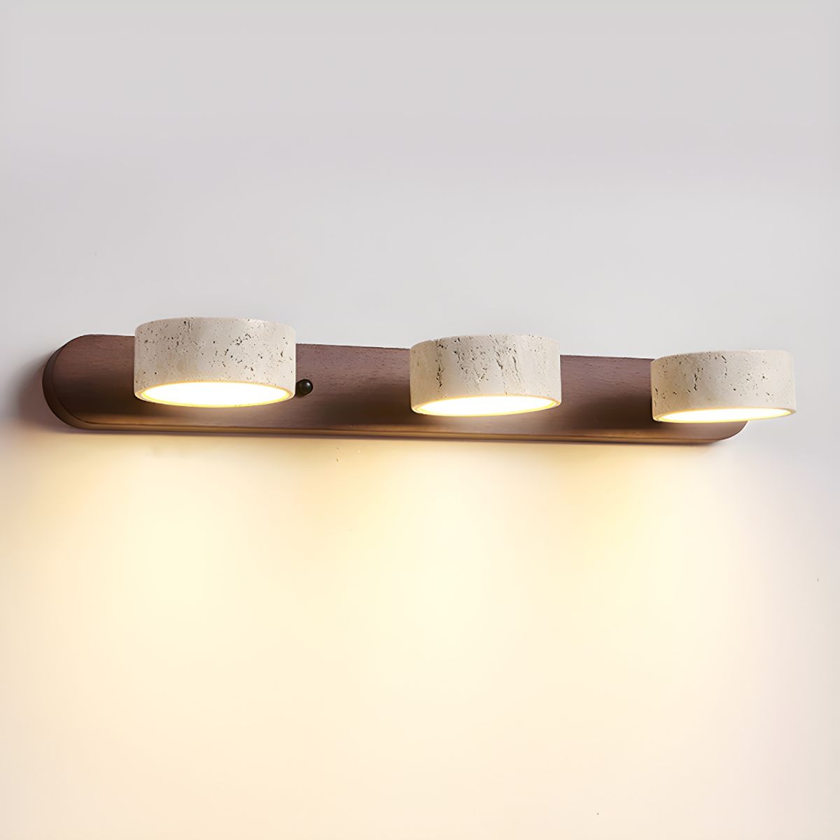 Travertine Duo Wall Light