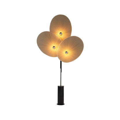 Triple Floral Floor Lamp
