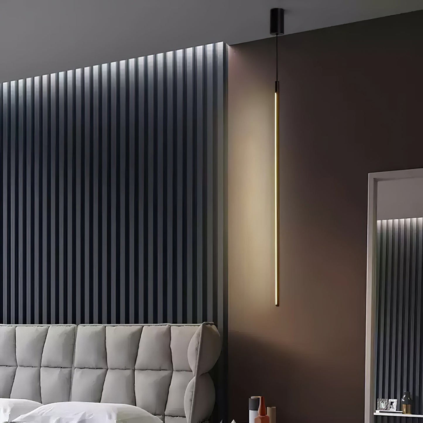 Tubular Linear Pendant Light