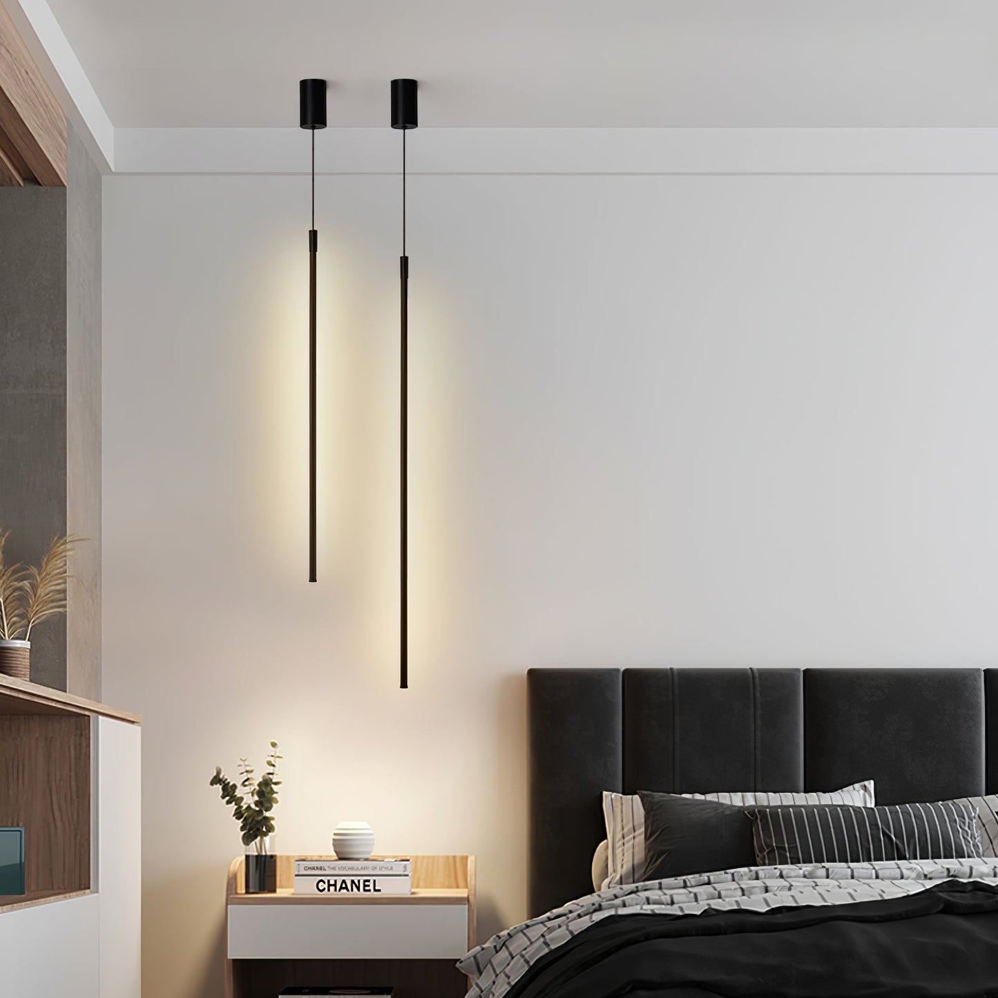 Tubular Linear Pendant Light