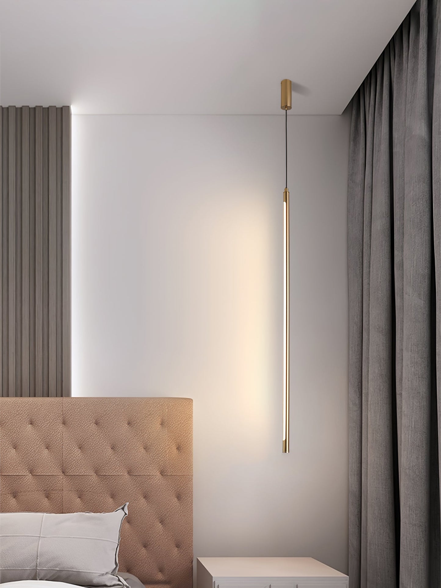 Tubular Linear Pendant Light