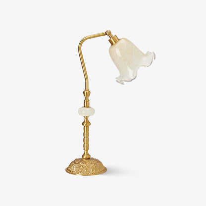 Tischlampe „Tulip“ aus Messing