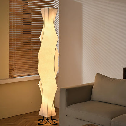 Twist Silk Floor Lamp