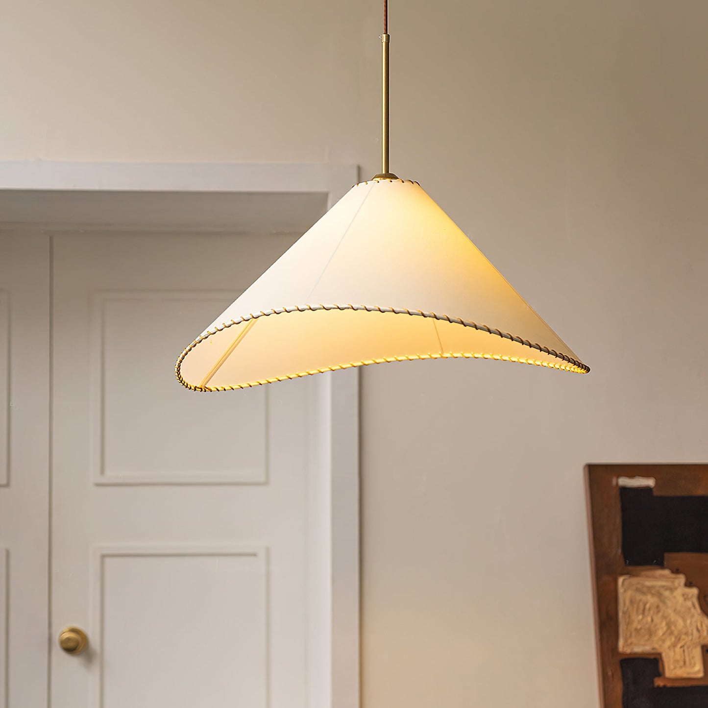 Twisted Shade Pendant Lamp