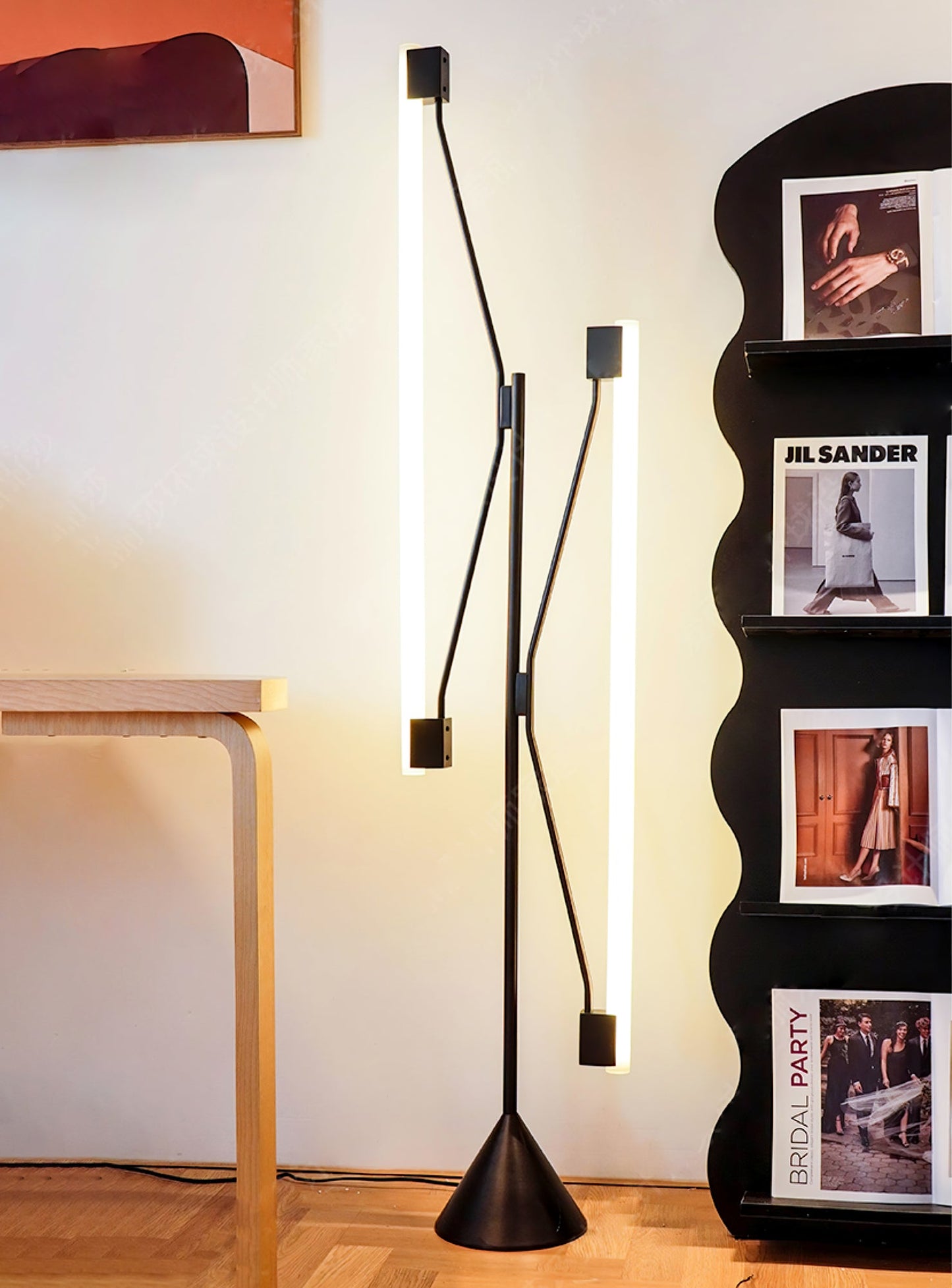 Two Tubes Floor Lamp