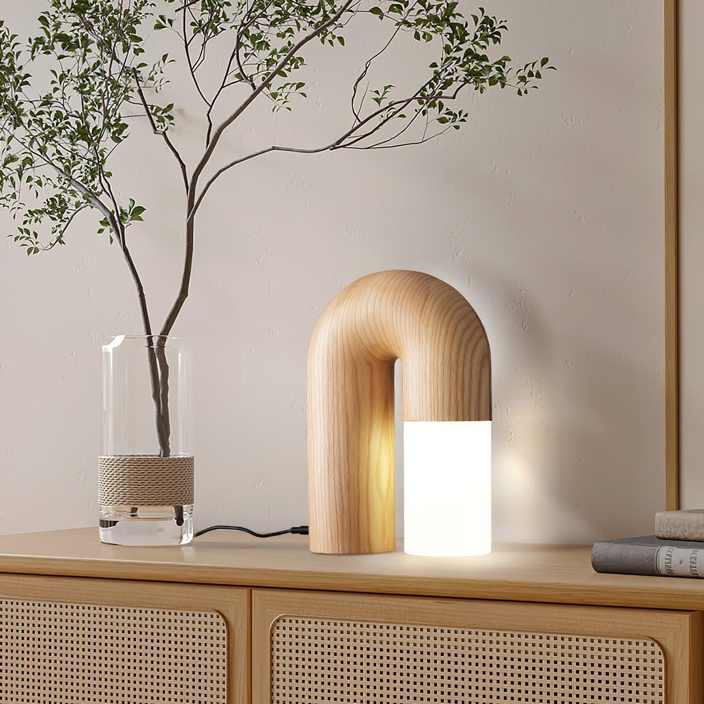 U Shaped Door Table Lamp