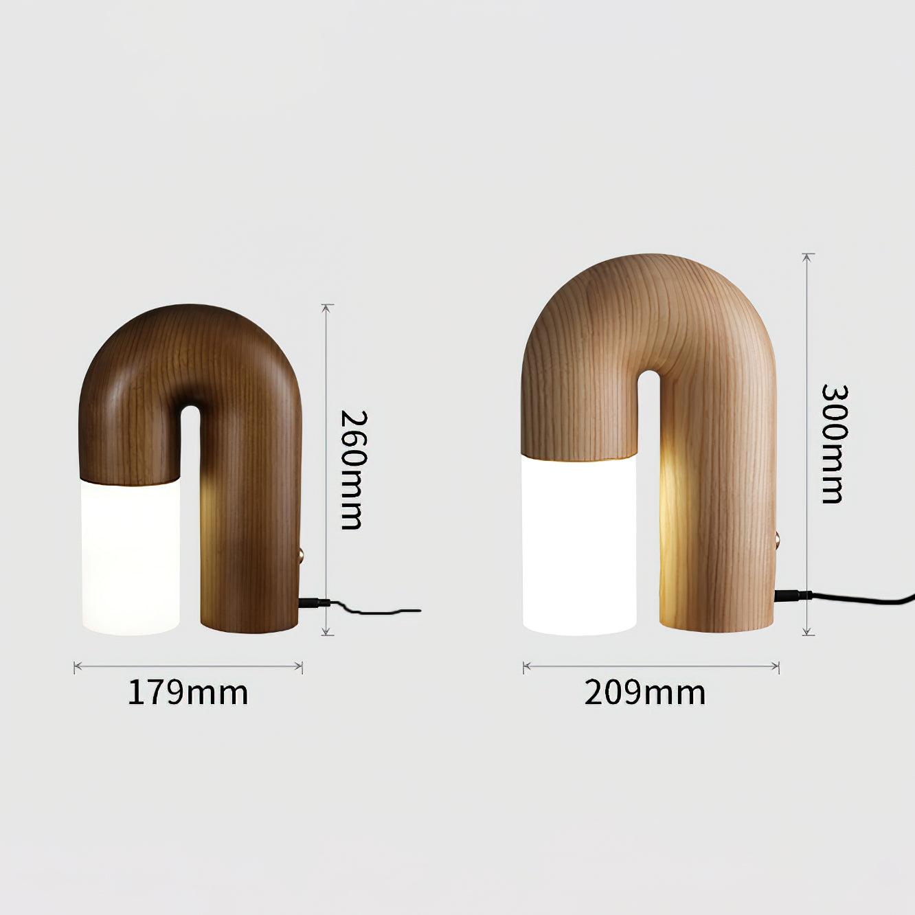 U Shaped Door Table Lamp