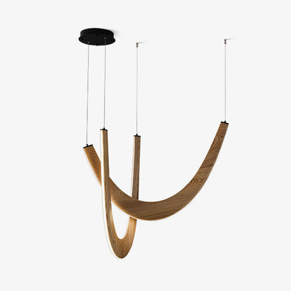 U Wooden Pendant Lamp