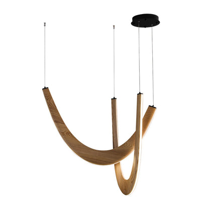 U Wooden Pendant Lamp