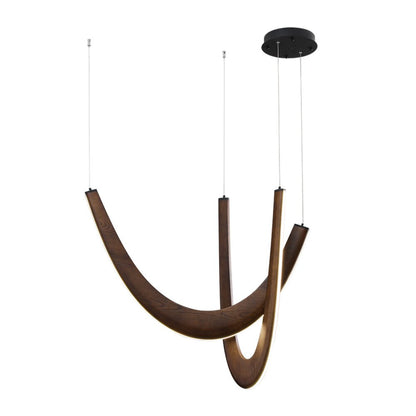 U Wooden Pendant Lamp