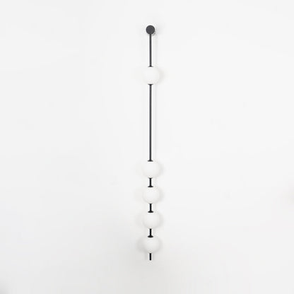 Vertical Balls Wall Lamp