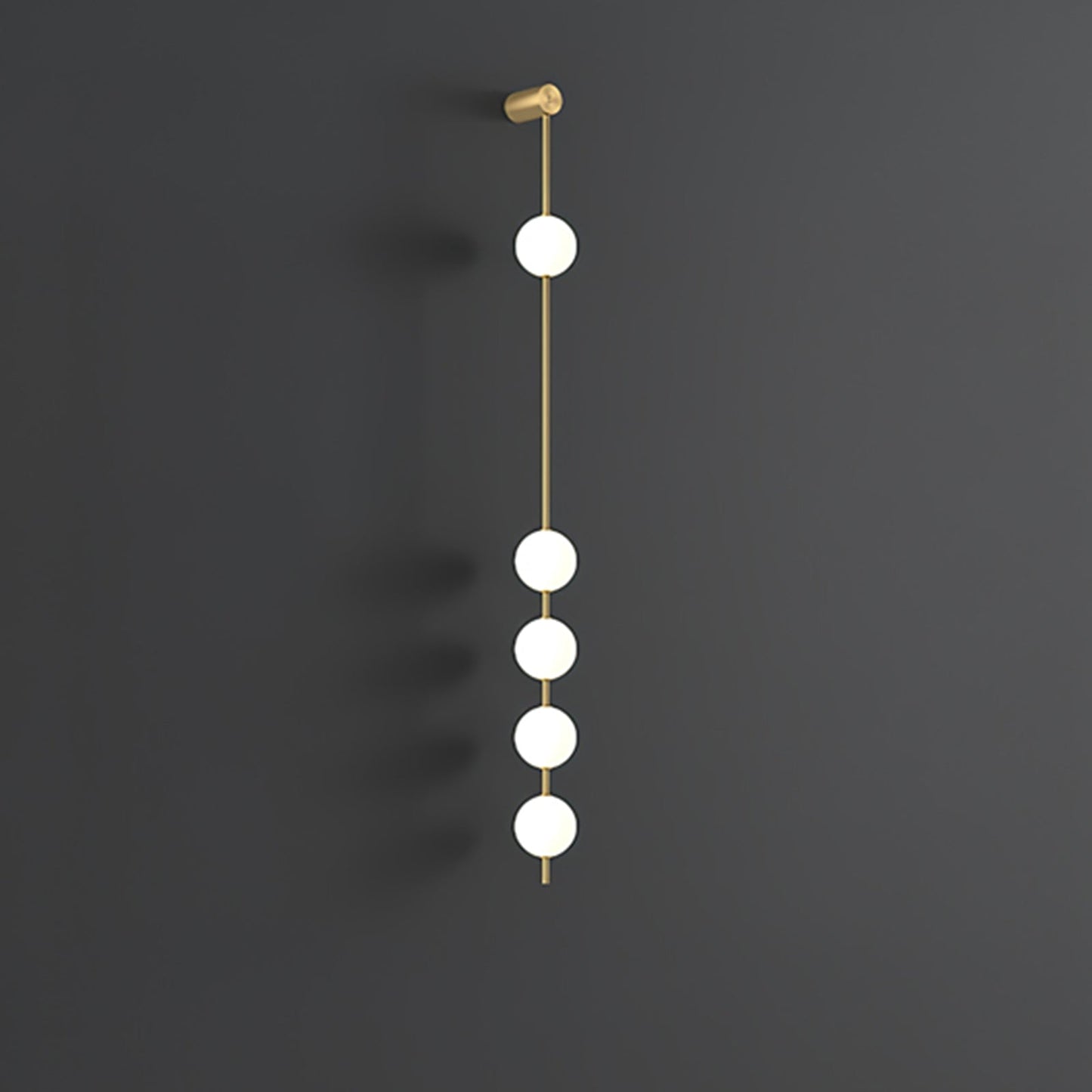 Vertical Balls Wall Lamp