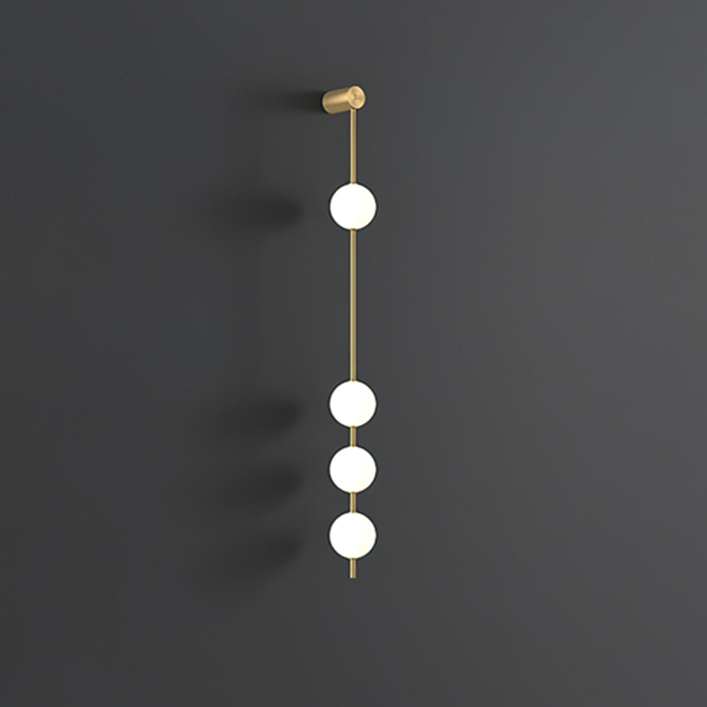 Vertical Balls Wall Lamp