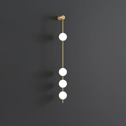 Vertical Balls Wall Lamp